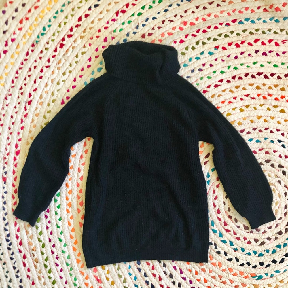 Black Turtleneck Sweater